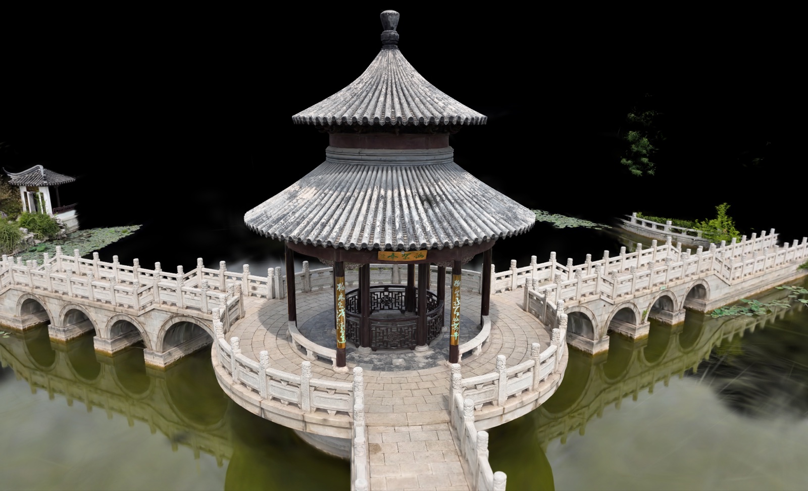水亭3DGS实景模型